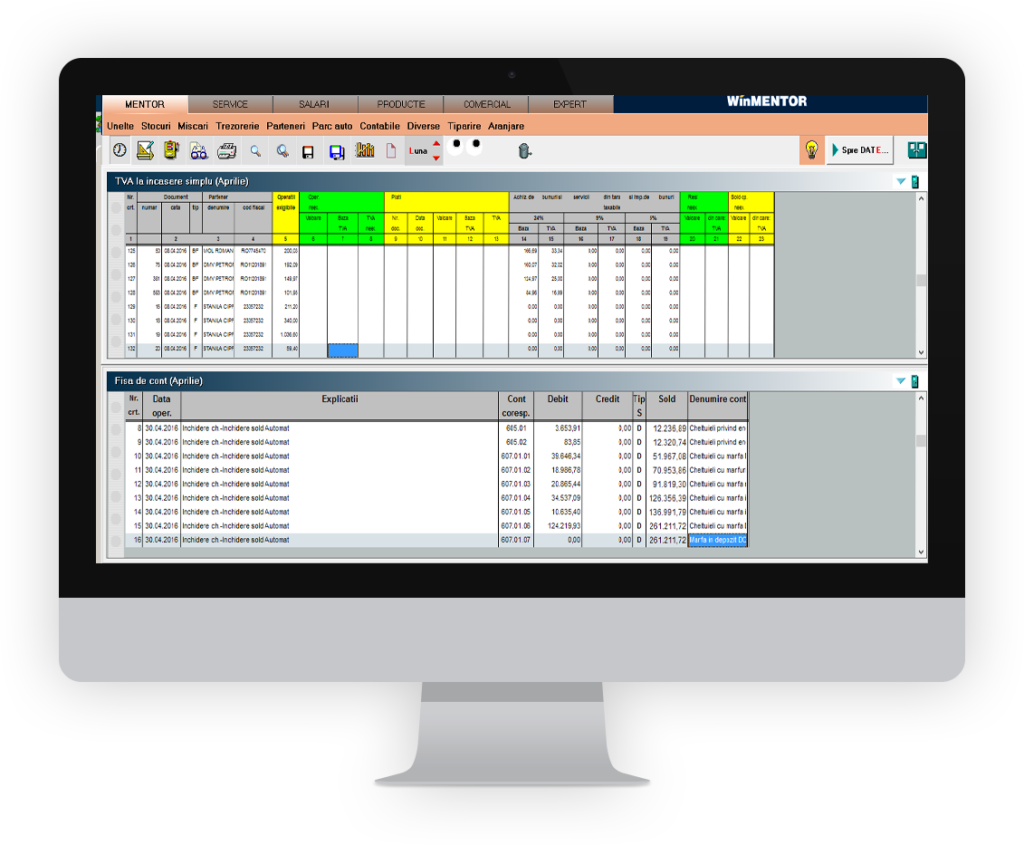 platforma desktop sistem erp winmentor solutii constructii soft net consulting pentru business