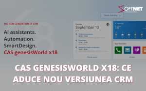 CAS genesisWorld x18: ce aduce nou versiunea CRM